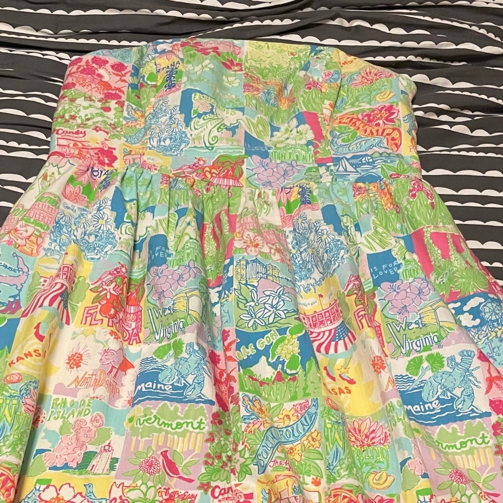 Lilly Pulitzer state of mind dress - Picture 3 of 11